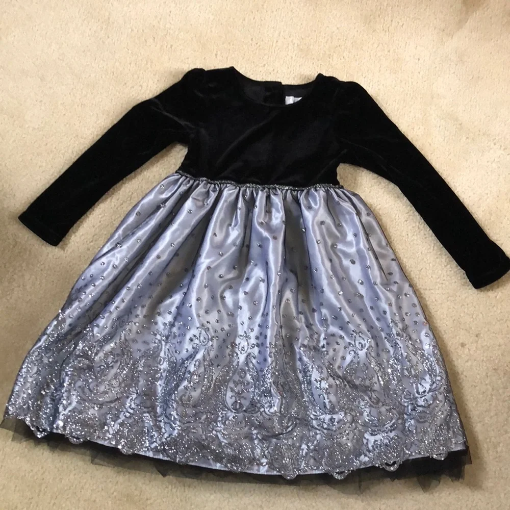 Beautiful Velvet Tulle Dress